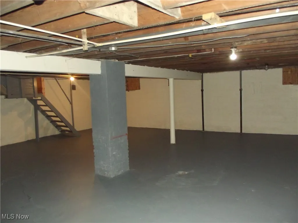 View of basement