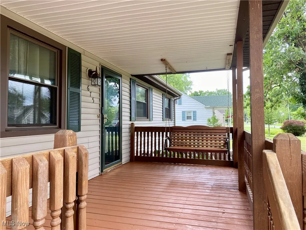 View of porch
