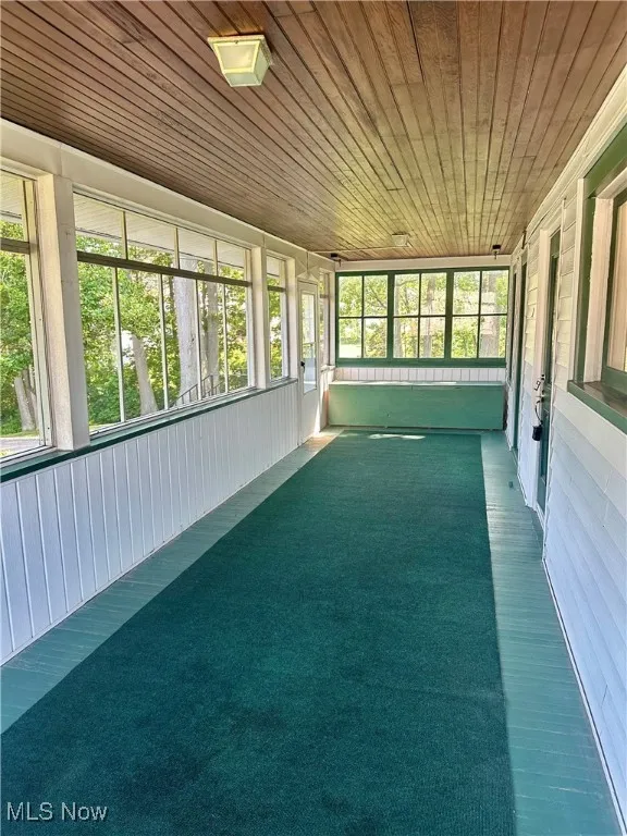 View of screened in front porch