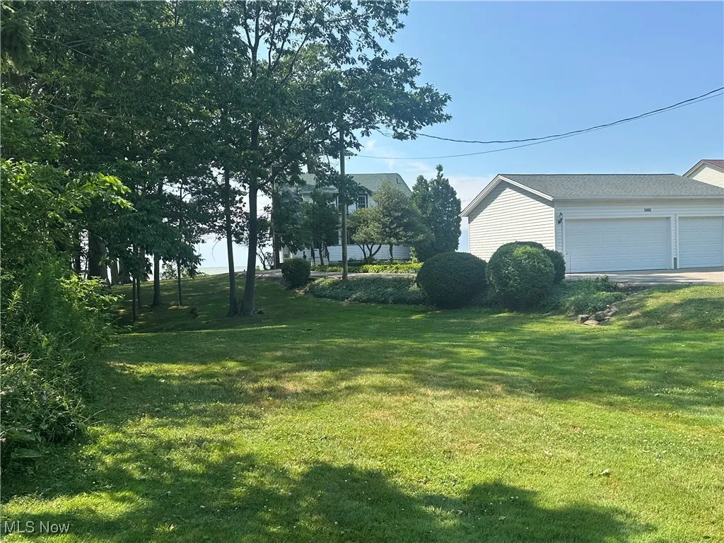 View of parcel #2, front of home