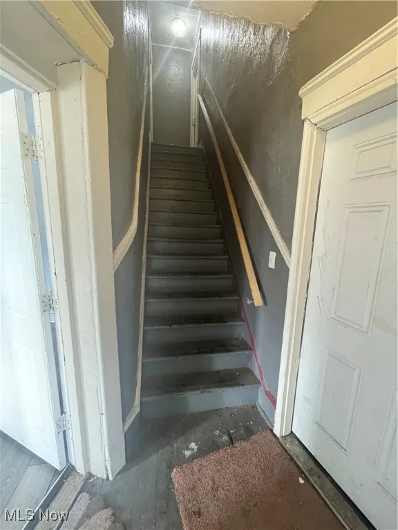 View of stairway