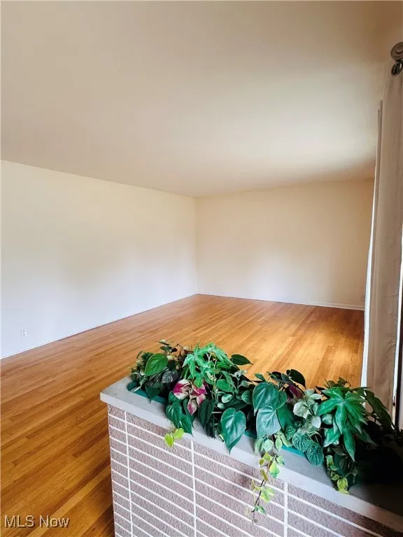 Detailed view of wood finished floors