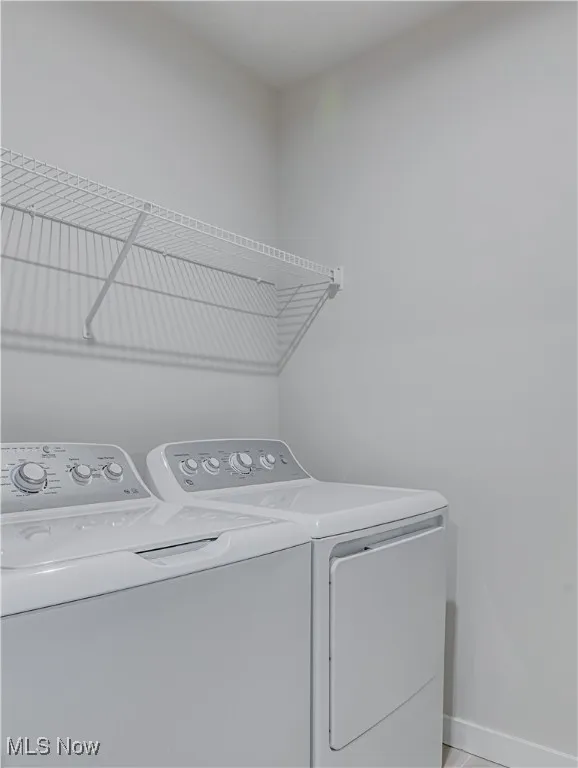 First floor laundry