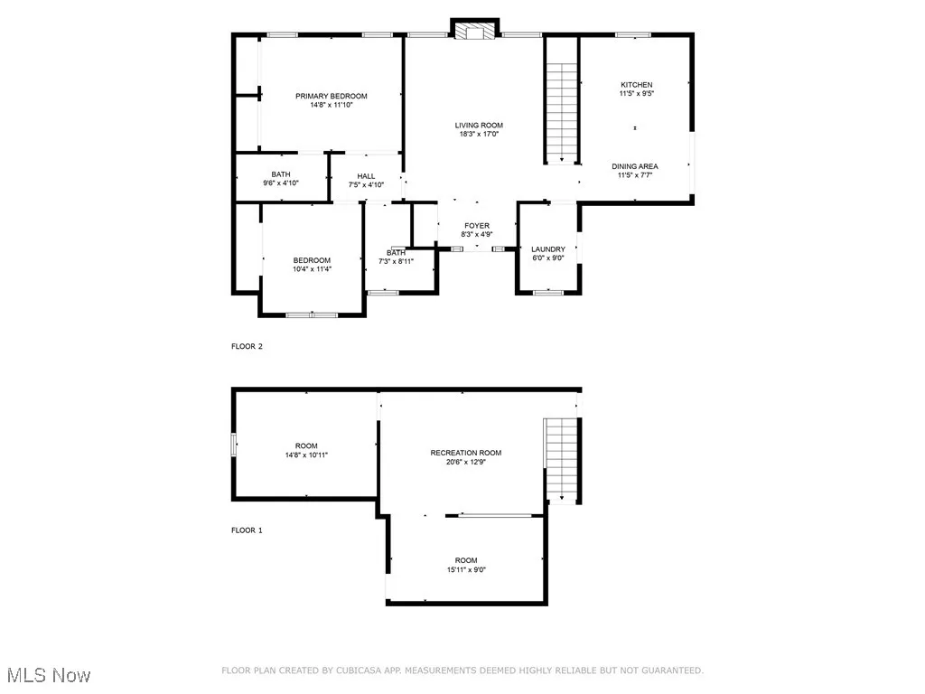 View of room layout