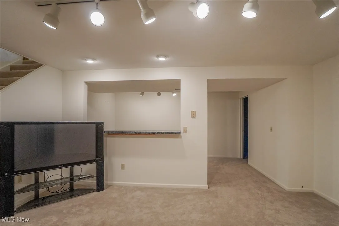 Lower-Level Finished Recreation Room.