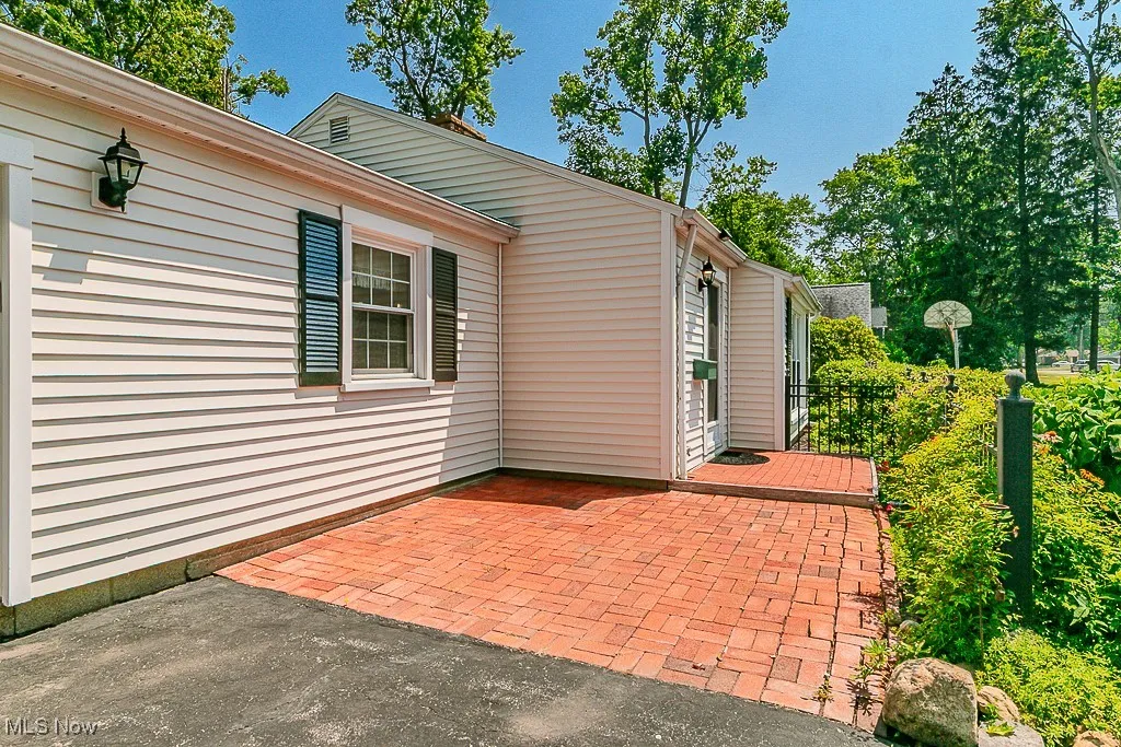 Front brick patio!