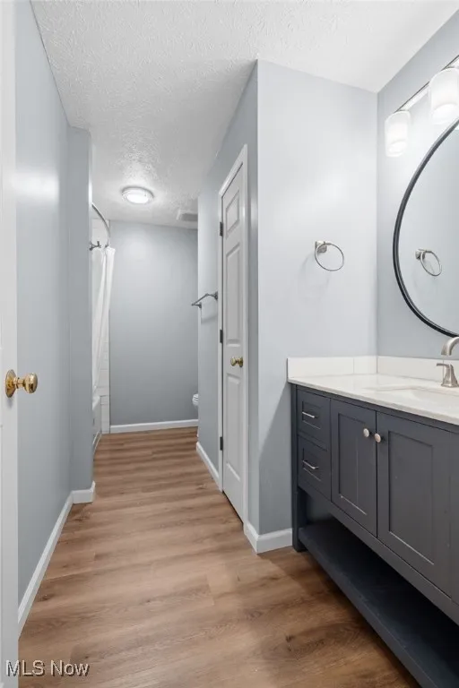 Remodeled full bath on second floor