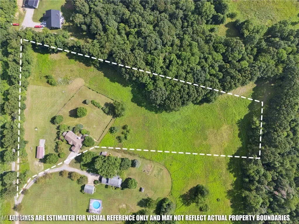 View of property location featuring property boundaries highlighted