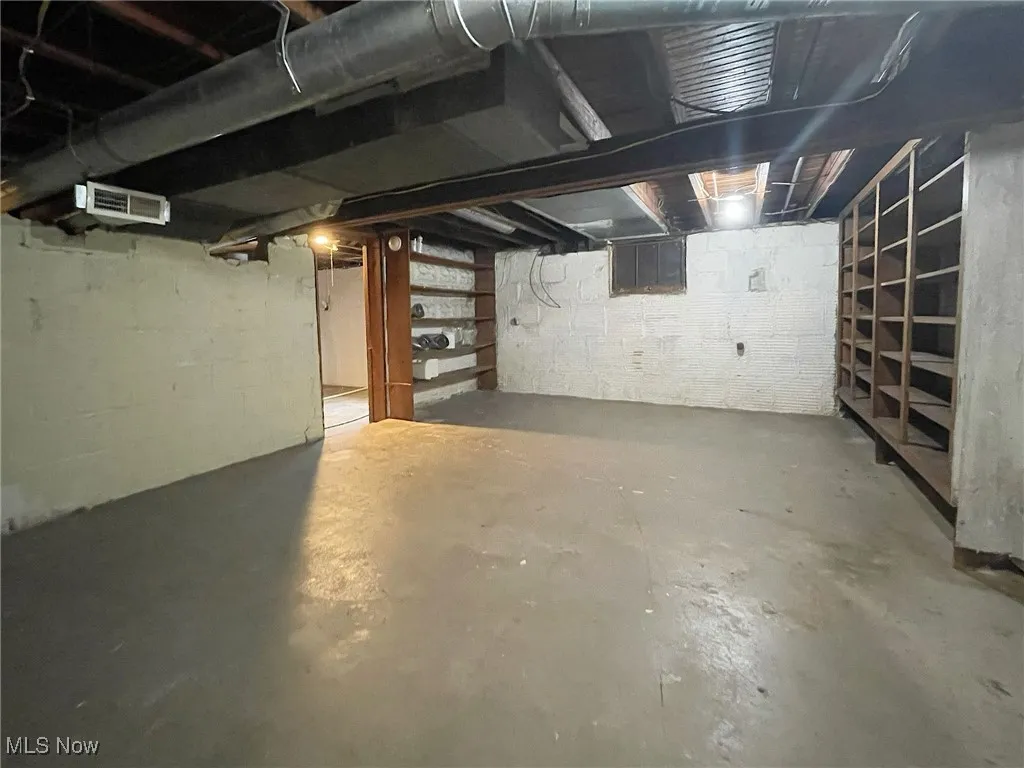 Abundant storage in the basement