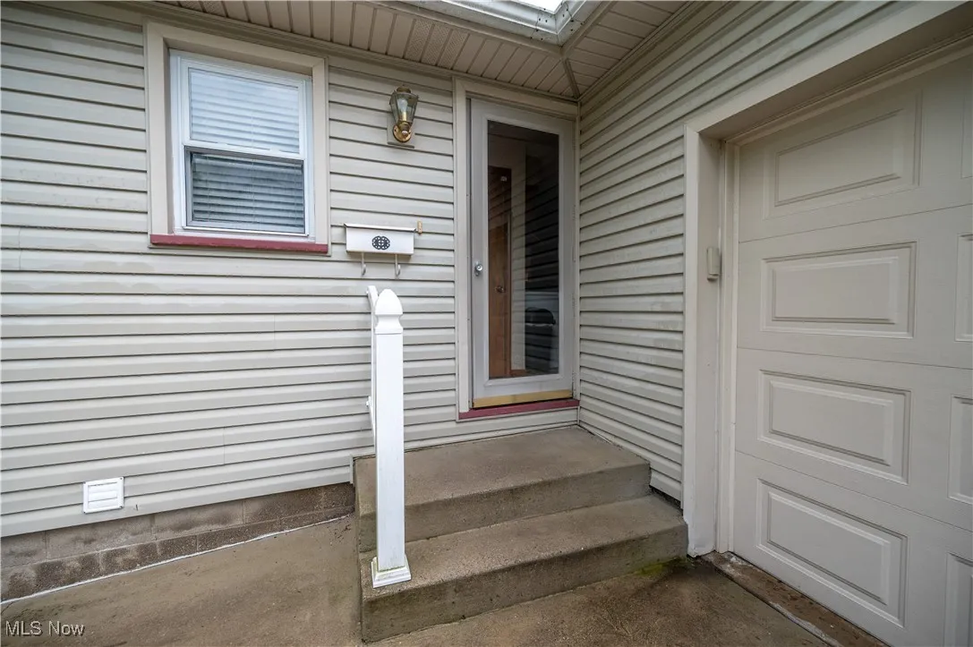 Main doorway to property