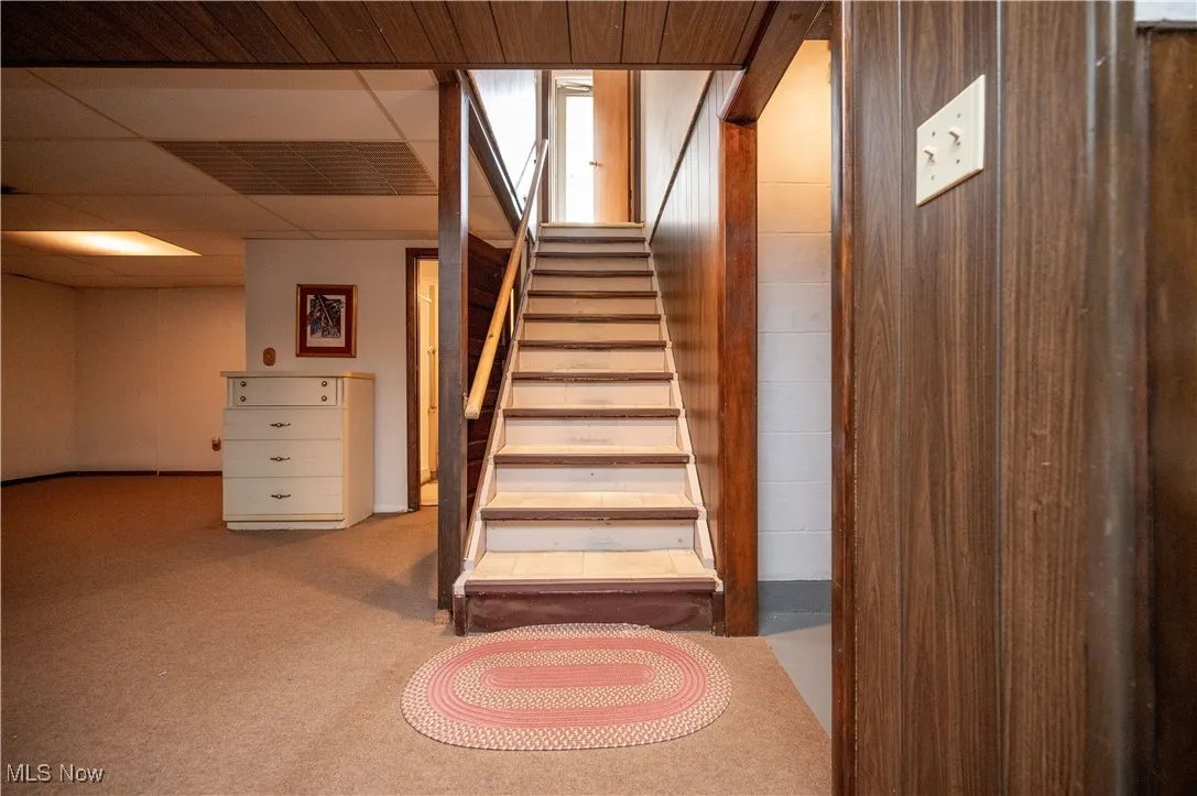 Stairway to basement