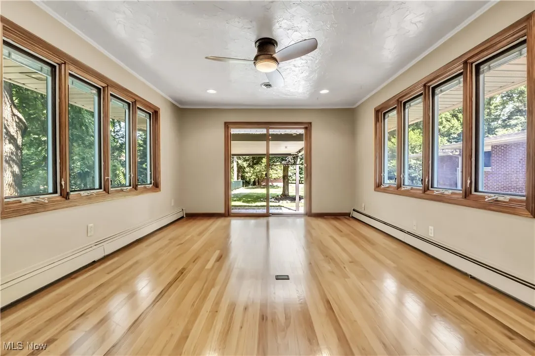 Abundant natural light shining through the Pella windows