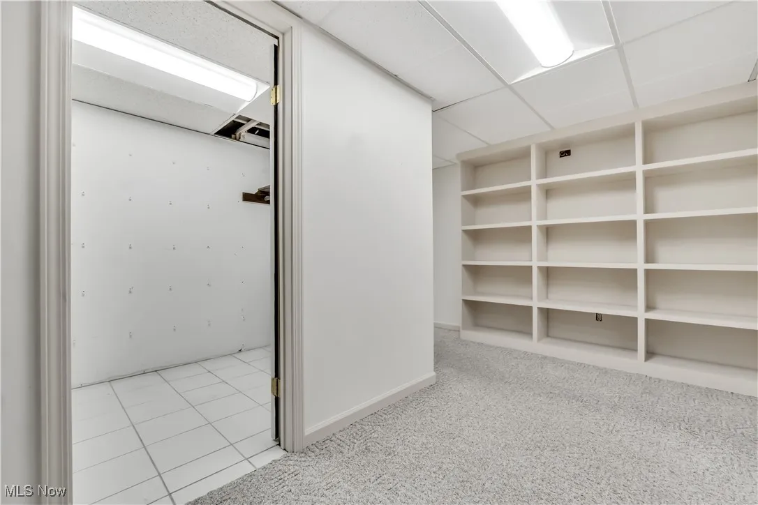 One of two very large dedicated storage rooms in the lower level