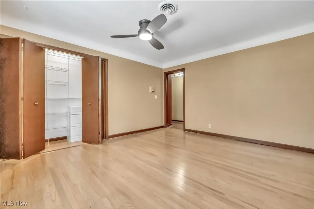 Bedroom #2 is located right next to the half bathroom