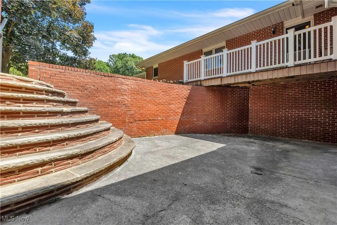 Walk-out from the family room in the lower level to this huge patio