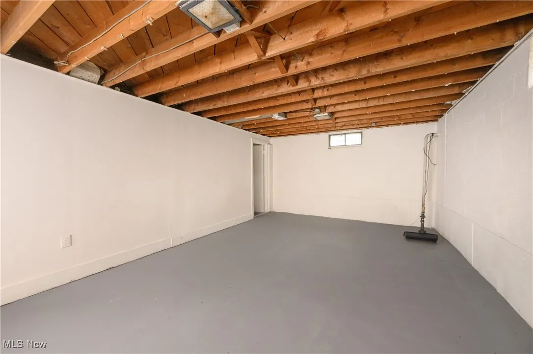 Fully renovated bathroom in basement