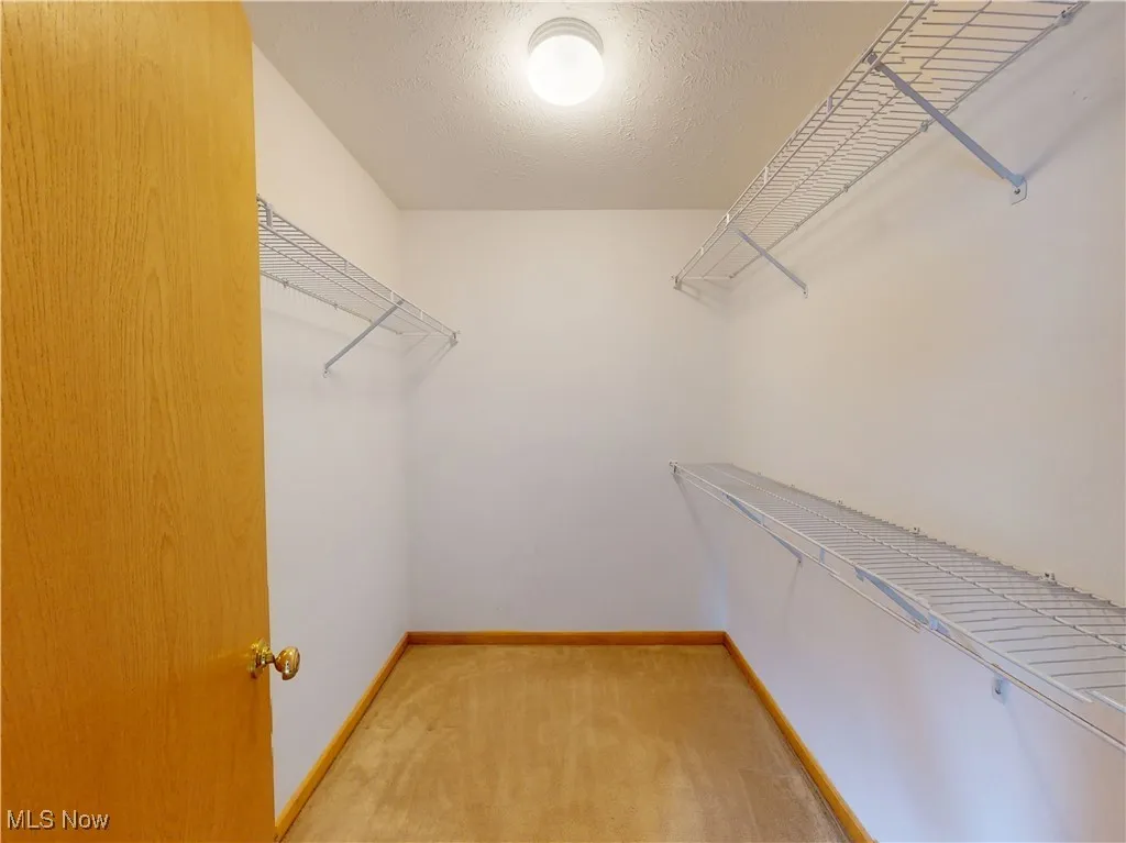 Primary closet