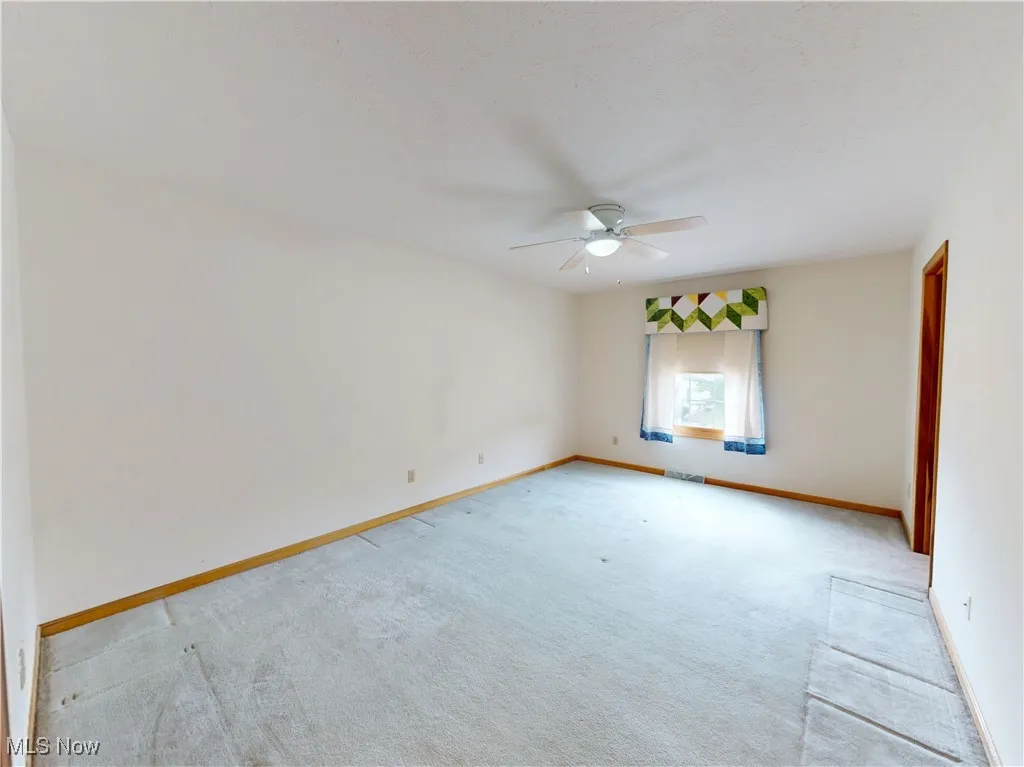 Primary bedroom with attached bath