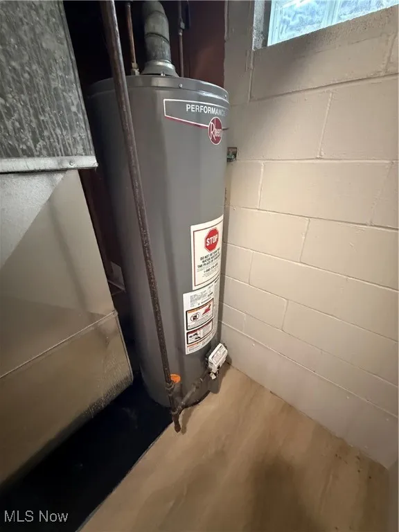 Utilities featuring water heater