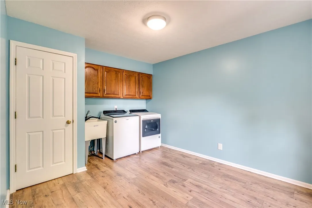 Second floor laundry