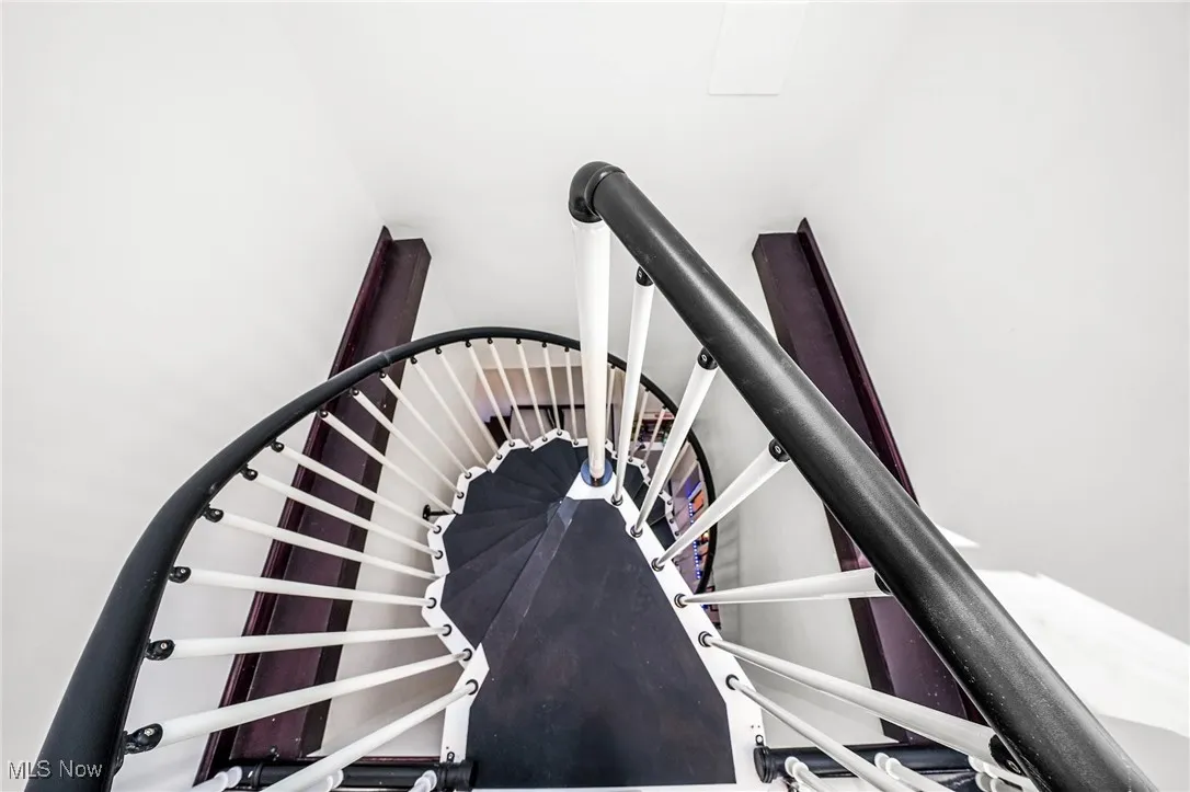 View of stairway