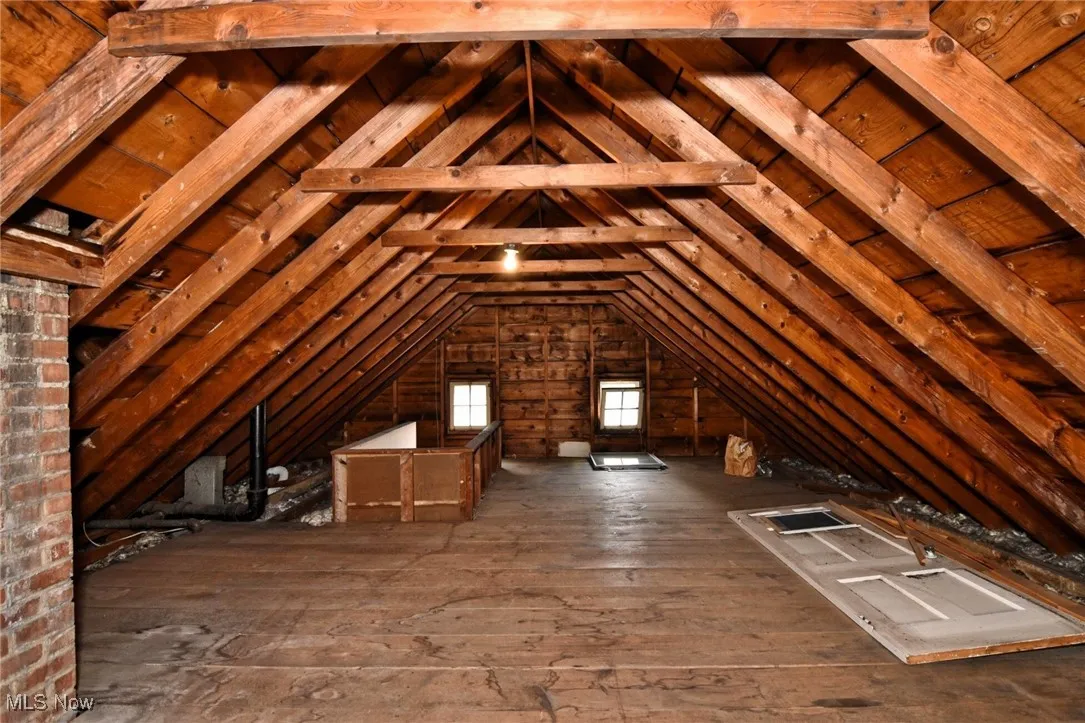 View of attic