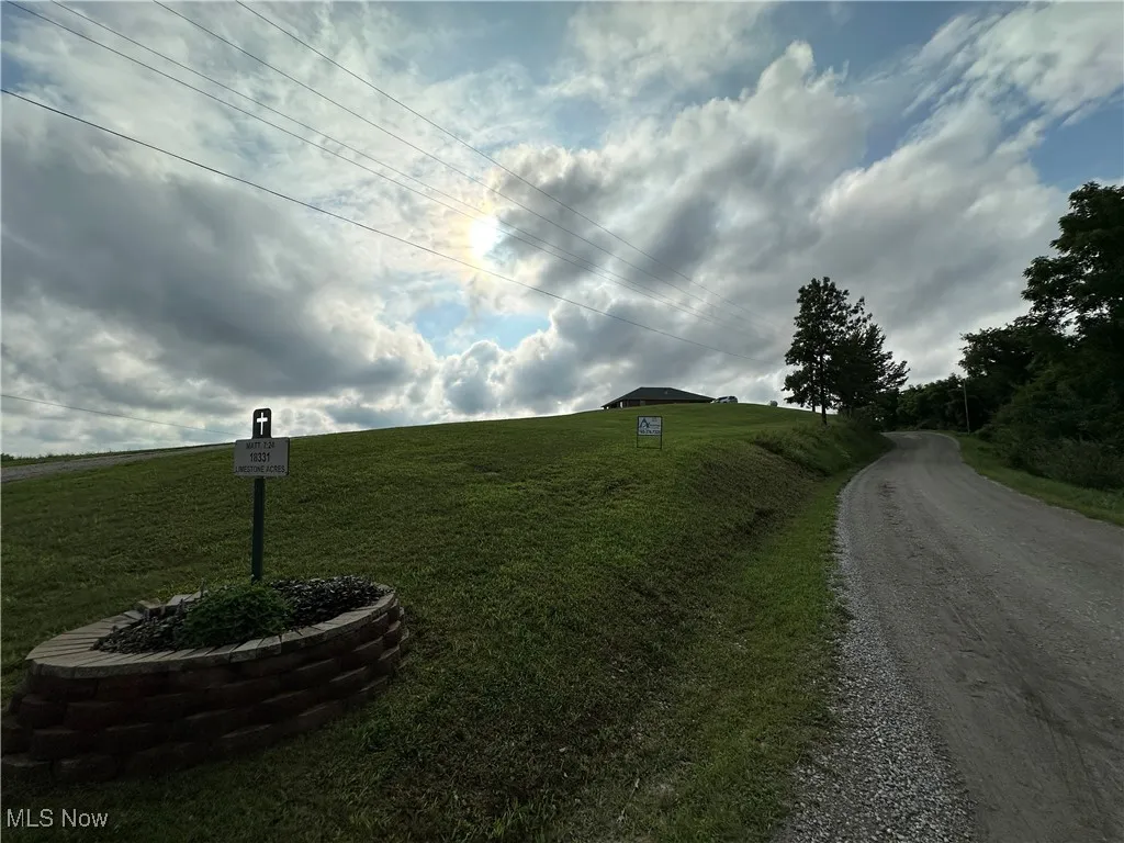 View of road with a view of countryside