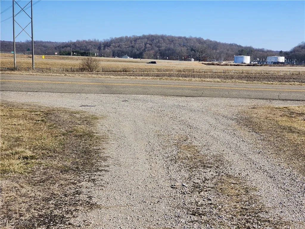 View of street with a rural view