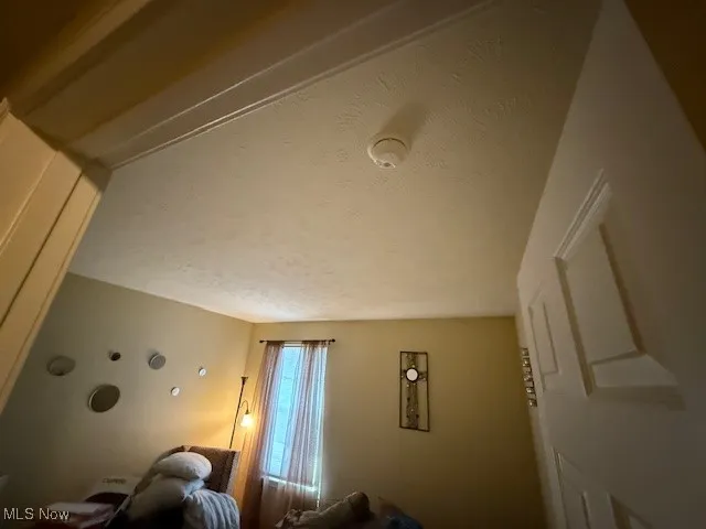 Detailed view of a smoke detector