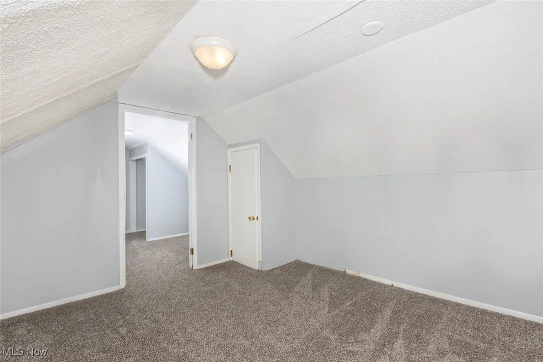 Note the carpeted floors and good closet space