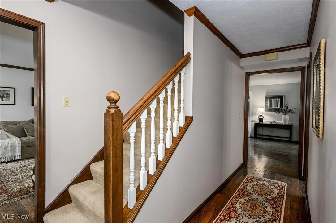 Center hall & stairs