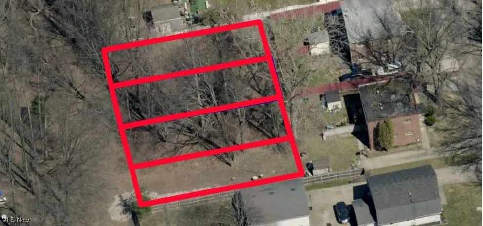 Aerial view Map location highlighted (bottom 2 rectangles)