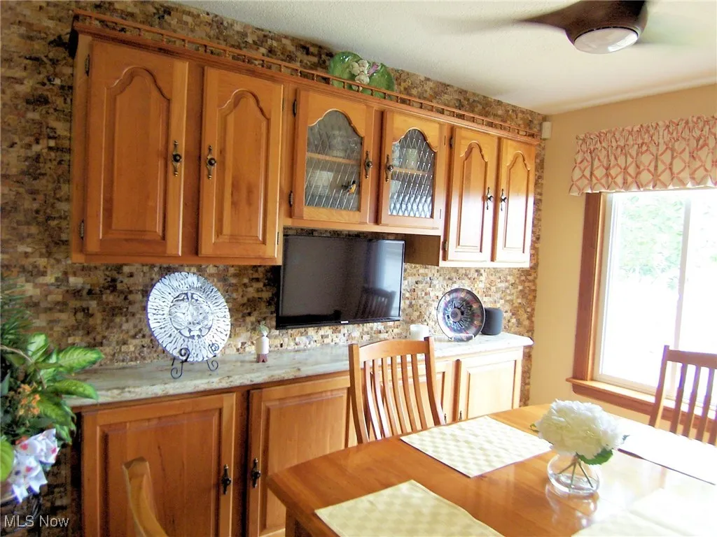 View of dining area