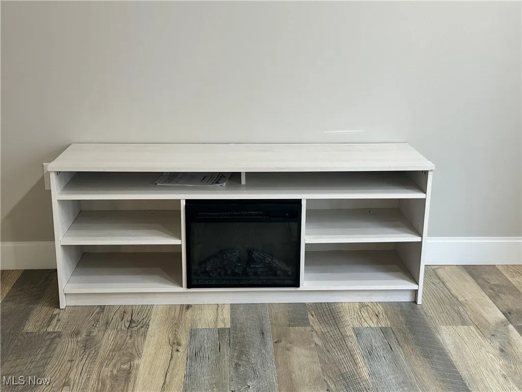 Electric Fireplace Shelf