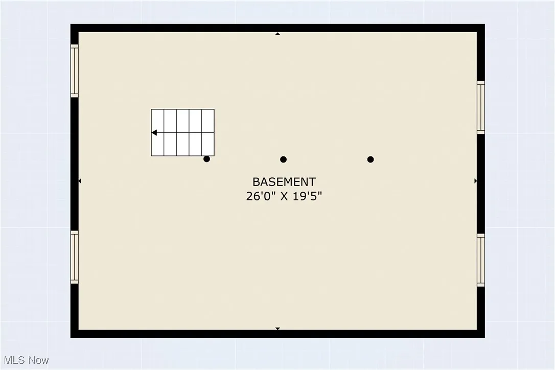 View of floor plan / room layout