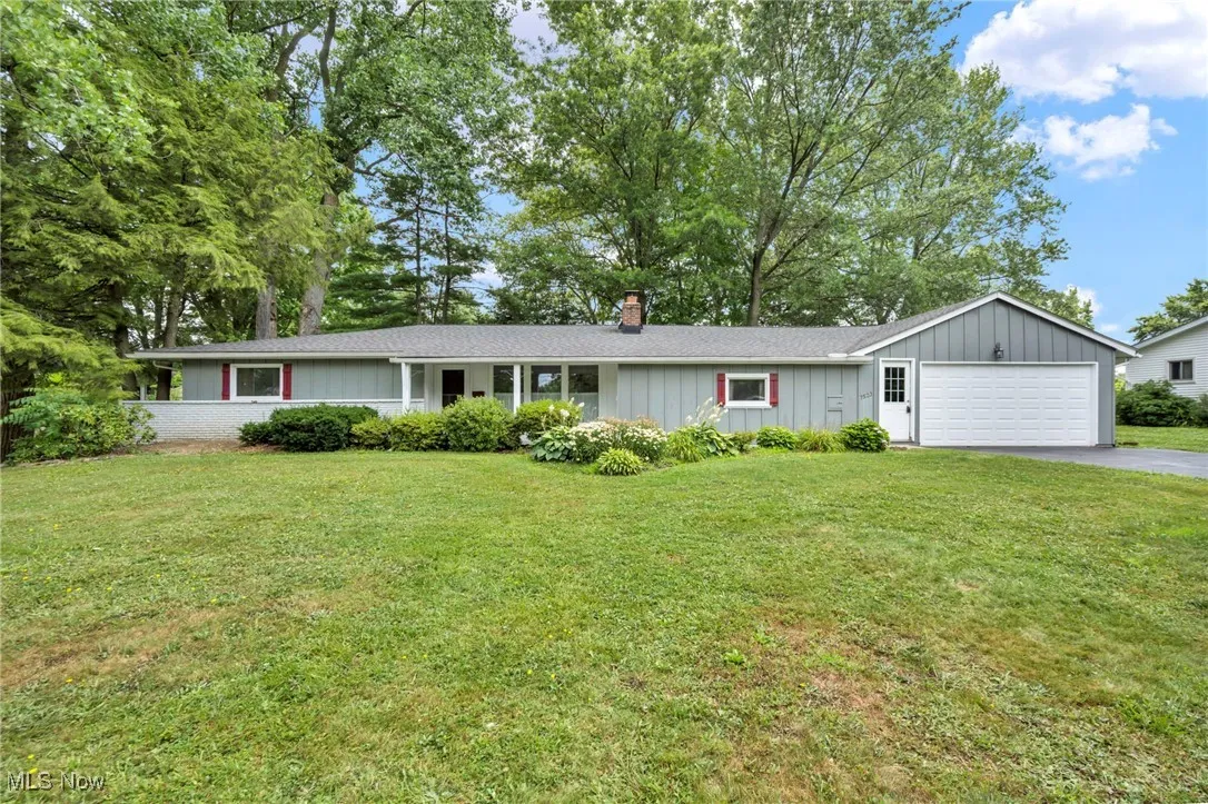 front of property