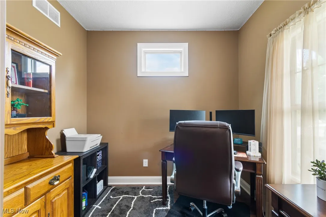 Home office with plenty of natural light