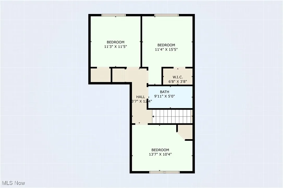 View of room layout