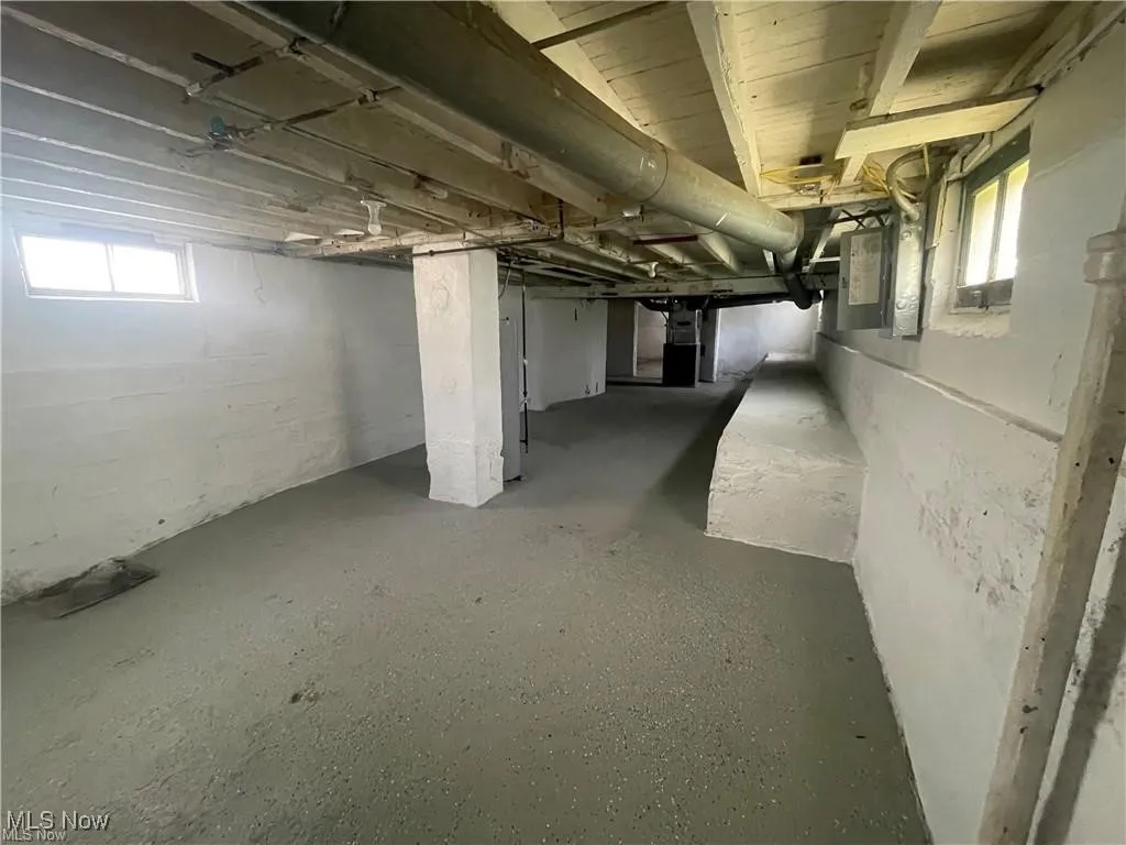 View of basement