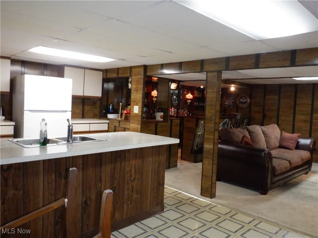 Basement Kitchen and Bar
