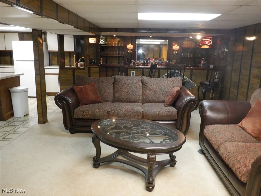 carpeted Rec-Room