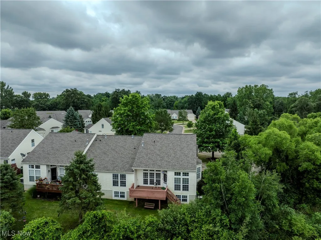 Aerial view of property and surrounding area