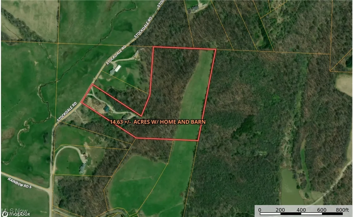 Map of property location featuring property parcel outlined