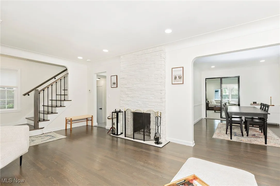 The hardwood floors shine and this home has been routinely professionally cleaned - and it shows!