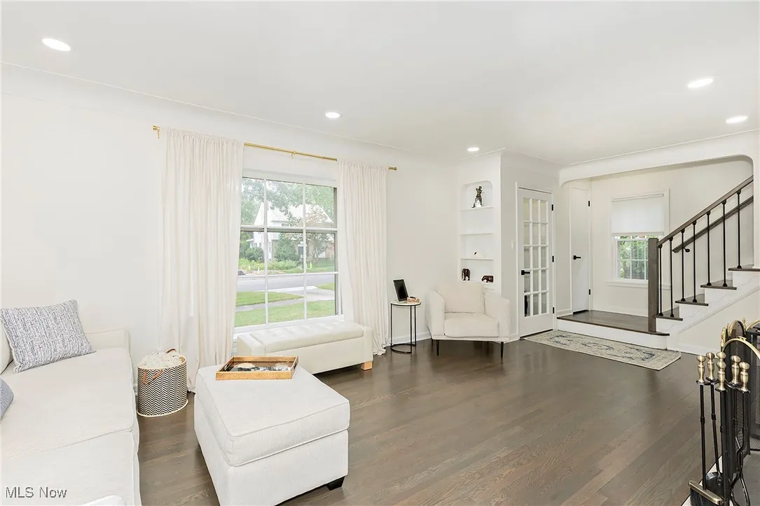 The natural light, recessed lighting illuminate the clean finishes at every turn.