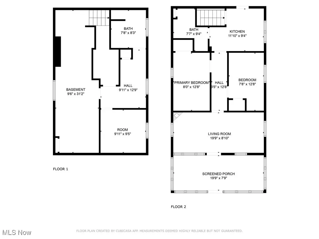 View of home floor plan