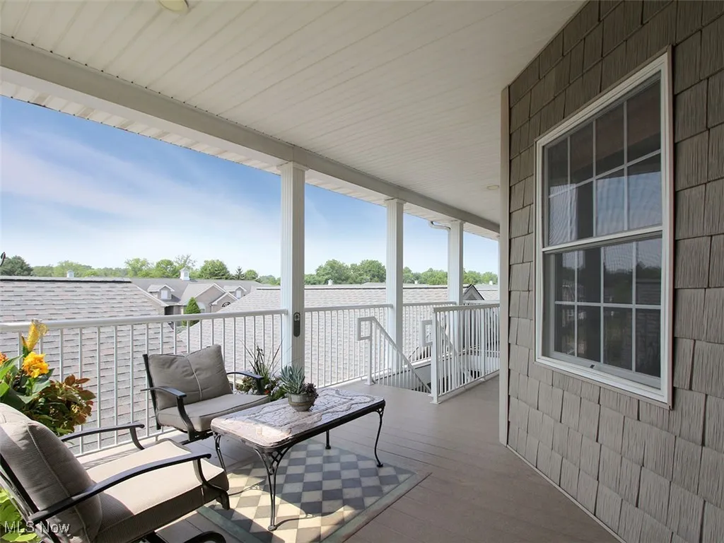 View of patio / terrace from front door