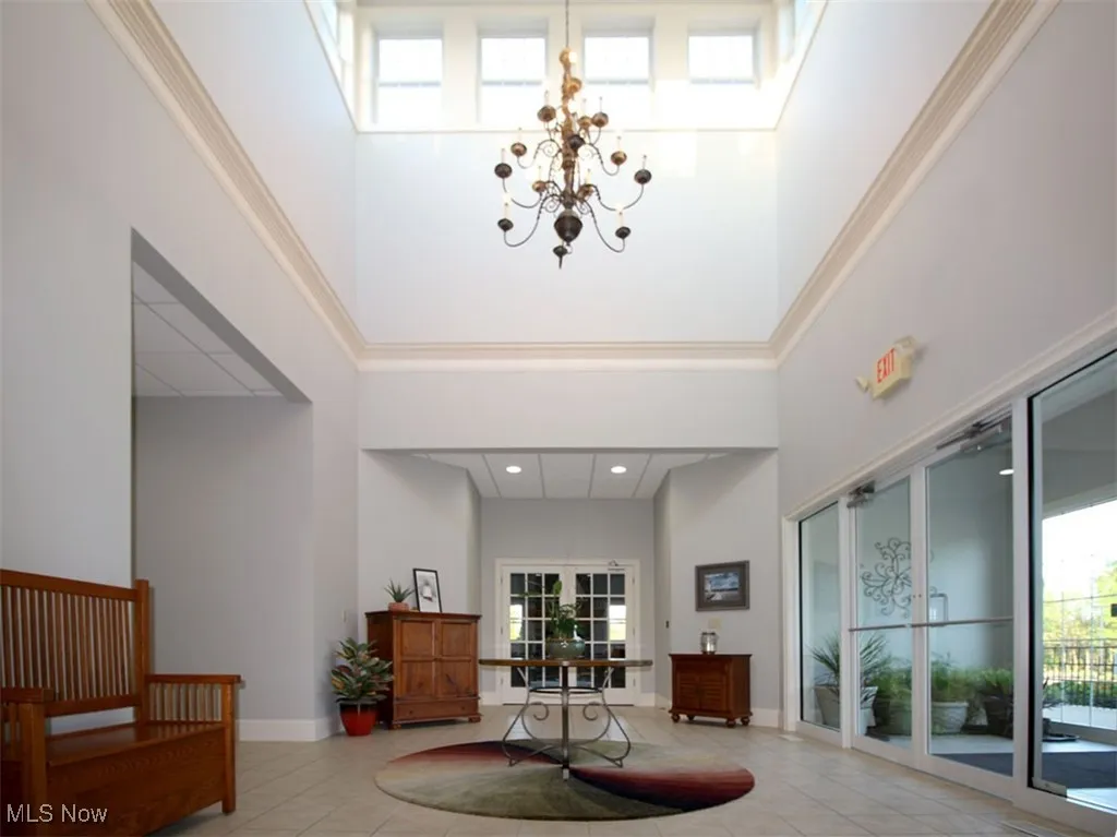 Clubhouse entryway recently renovated