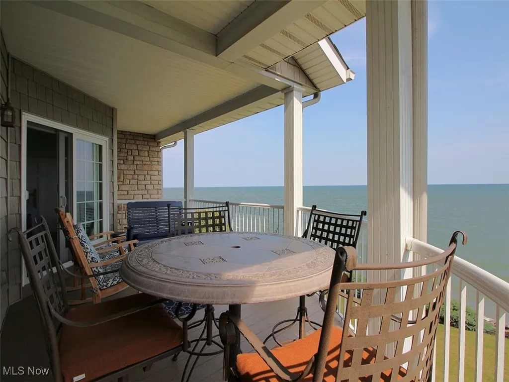Unobstructed view of Lake Erie
