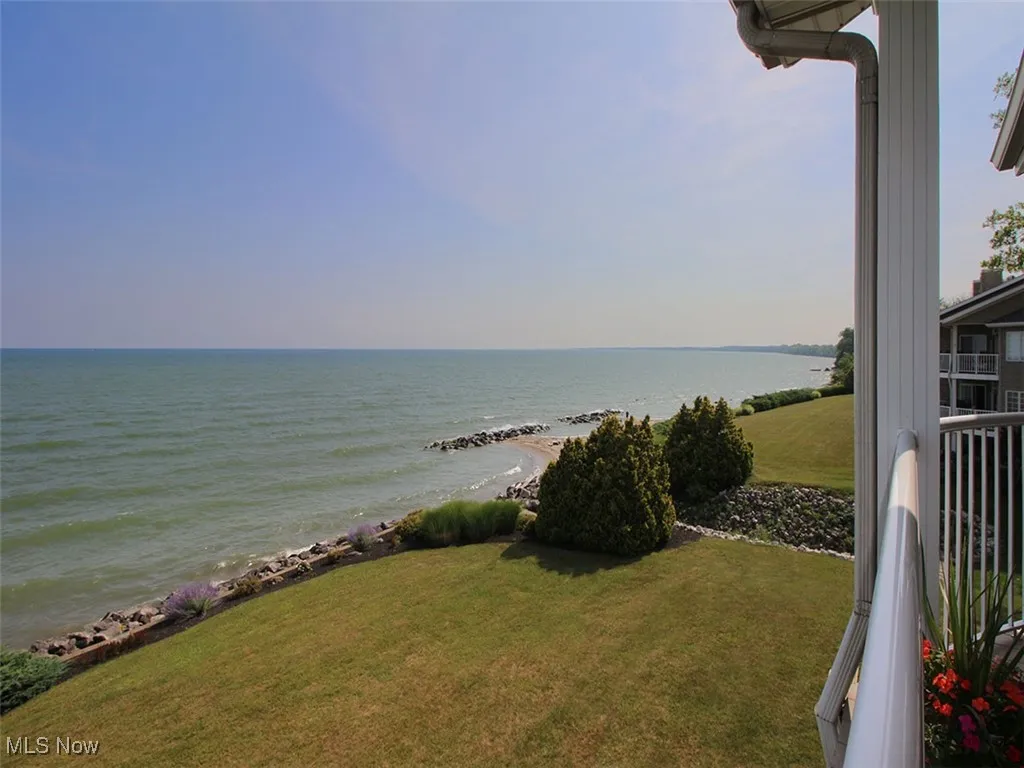 Water view from balcony